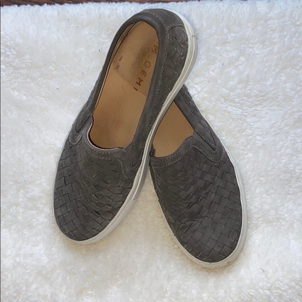 M. Gemi cerchio woven sneaker, 37, gray